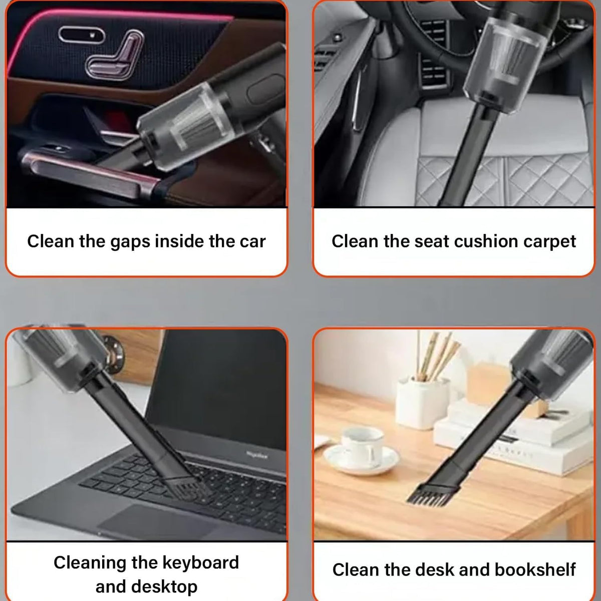 Premium Air Duster Cleaner For Car, Office Desk & Home